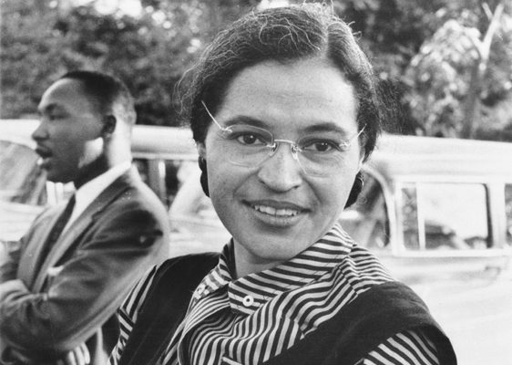 Rosa Parks pioneer of the Civil Rights movement Photo print A4 or A5 size 